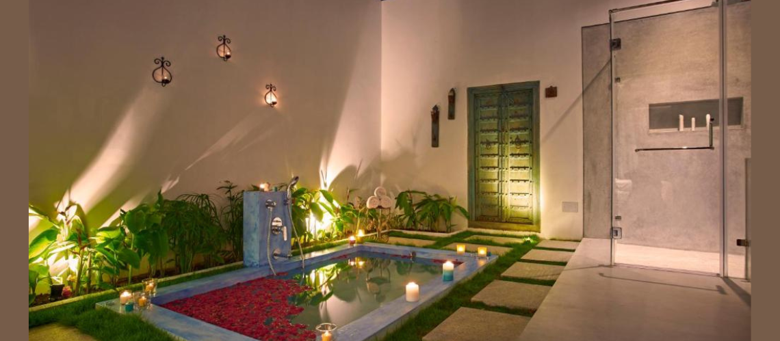 Perfect Beachside Villa for Couples with Private Pool and Romantic Candlelight Dinner