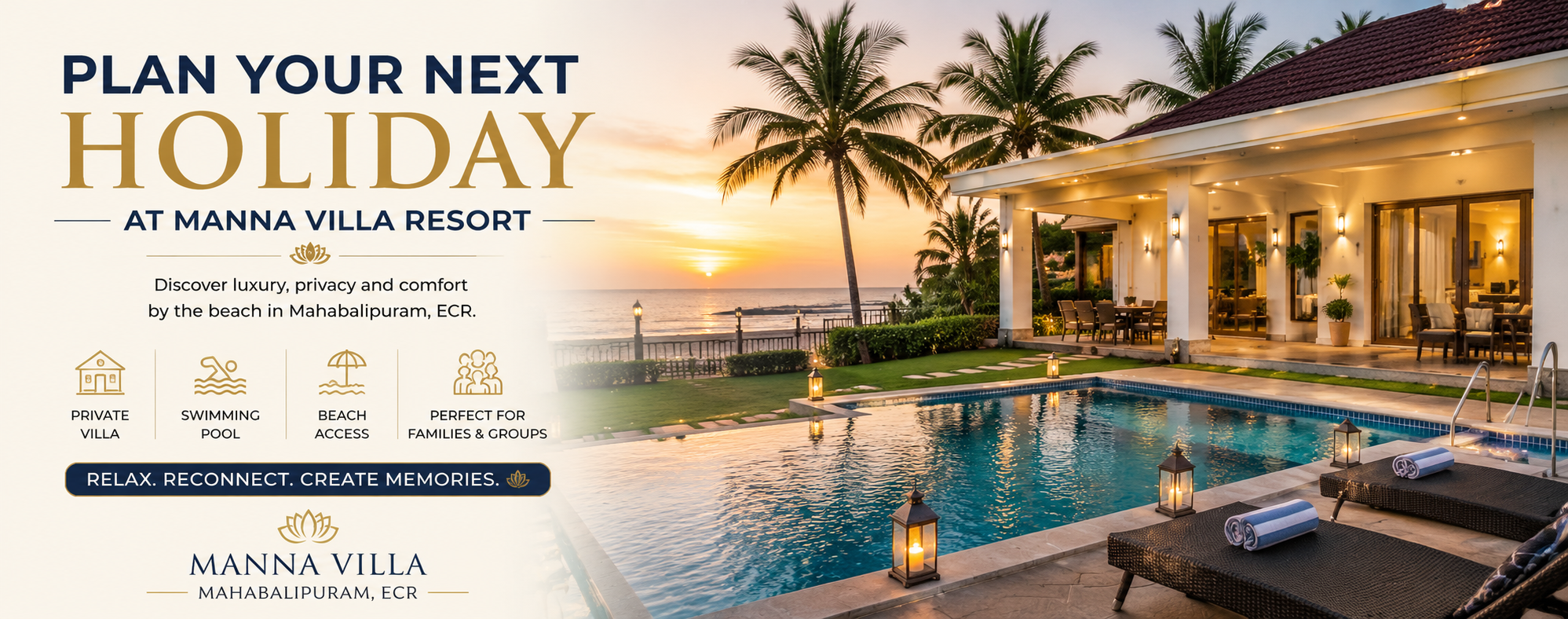 Plan Your Next Holiday at Manna Villa Resort