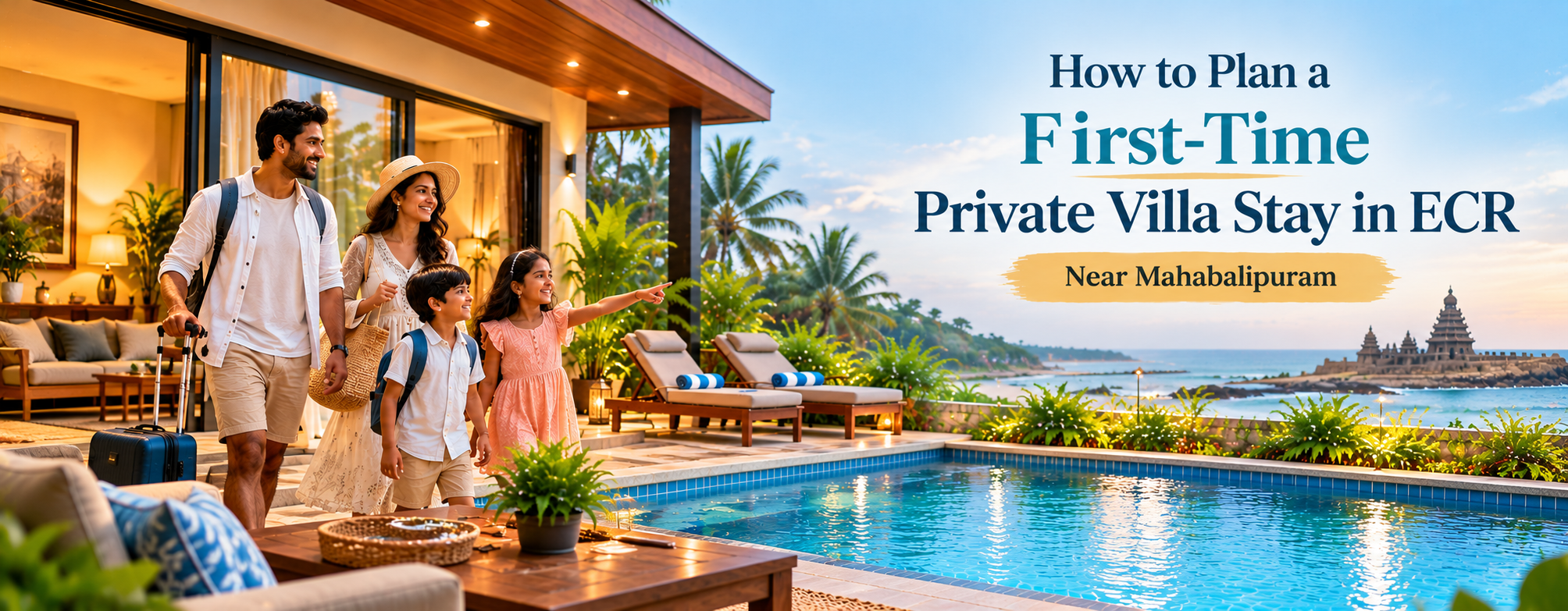 How to Plan a First-Time Private Villa Stay in ECR Near Mahabalipuram