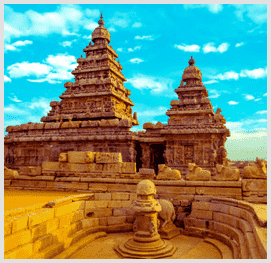 Mahabalipuram Shore Temple Near Manna Villa ECR